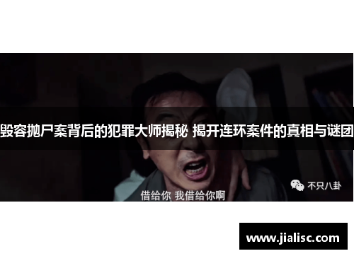 毁容抛尸案背后的犯罪大师揭秘 揭开连环案件的真相与谜团